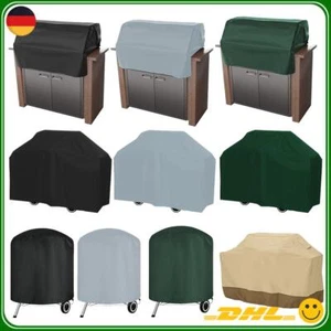 Herdabdeckung Vollständige Abdeckung Grillabdeckung Runde Abdeckhaube BBQ Cover - Bild 1 von 49