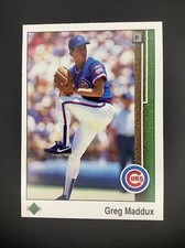 1989 Upper Deck #241 Greg Maddux Chicago Cubs