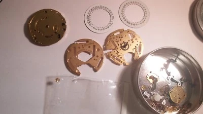 1 LOTE: WIDELING ETA 251.262 PIEZAS Movimiento Cuarzo para Reparación, Placa Base, Rueda Foto 1 de 4