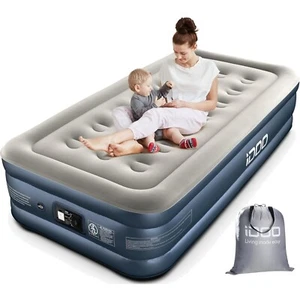 Idoo Selbstaufblasendes Luftbett 1 Person mit Integrierter Pumpe - 99x188x38 cm - Bild 1 von 2