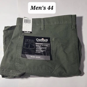 Carhartt Work Herren Green Carpenter Short Größe 44 Neu mit Etikett Y2K - Bild 1 von 5