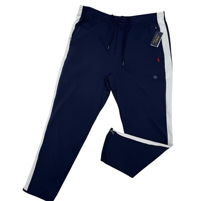 Ralph Lauren Polo Men’s Size XXL Interlock Track Sweatpants Navy Blue NWT - Image 1 of 4