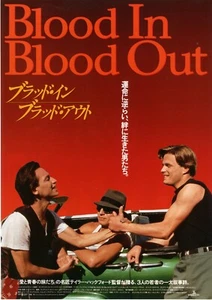 BLOOD IN BLOOD OUT - Damian Chapa japanisches Mini Poster Chirashi - Bild 1 von 3