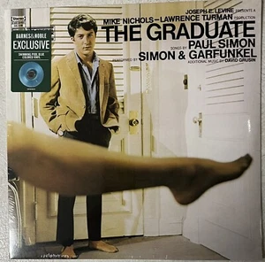 THE GRADUATE SOUNDTRACK LP SWIMMMING POOL BLUE VINYL SIMON & GARFUNKEL NEW - Picture 1 of 3