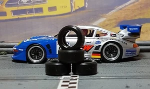 1/32 PAUL GAGE URETHANE SLOT CAR TIRE 2 pr PGT-21105LMDF fit REVOSLOT Porsche - Picture 1 of 1