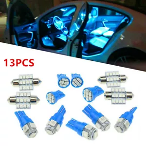 13x Auto Car Interior LED Lights Dome License Plate Lamp 12V Kit Accessories 8k - Picture 1 of 12