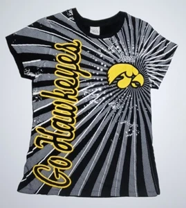 Creative Apparel Camicia Donna Iowa Occhi di Falco Nera e Gialla Taglia Large - Foto 1 di 10