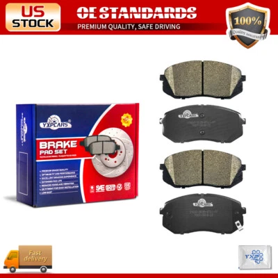 Pastillas de freno delanteras de cerámica para Hyundai Kona Electric Sonata Kia Optima Niro EV Foto 1 de 4