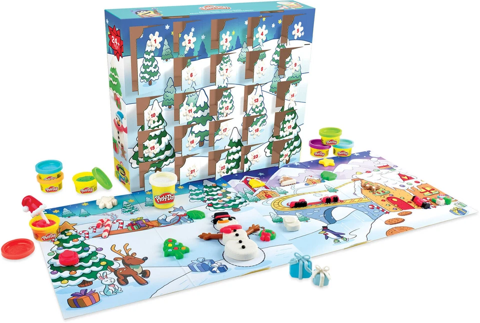 Hasbro Play-Doh Adventskalender, Kneten