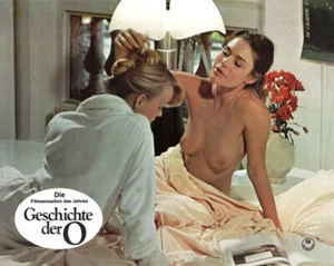 Geschichte der O ORIGINAL Aushangfoto Udo Kier / Corinne Cléry EROTIK PUR - Picture 1 of 1