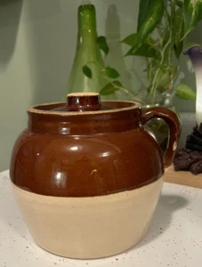 Vintage Robinson Ransbottom Blue Crown #2 Quart Rustic Bean Pot - Farmhouse - Picture 1 of 12