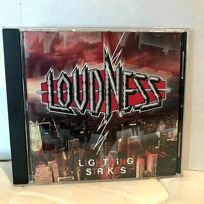 OOP Metal ! Loudness CD Lightning Strikes, 7 90512-2, 1991 Foto 1 de 3
