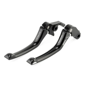Adjustable Brake Clutch Levers For HONDA STEED 400/600 CB750 NT 650 BROS/Hawk GT - Picture 1 of 10