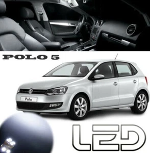 Para Polo 5 6R 6C 10 Bombillas LED Cabina Luz Techo Maletero Espejos Iluminación - Imagen 1 de 6