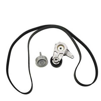 Serpentine Belt Tensioner Pulley Kit for Buick Cadillac SRX GMC Saturn Saab 9-4X - Image 1 of 4