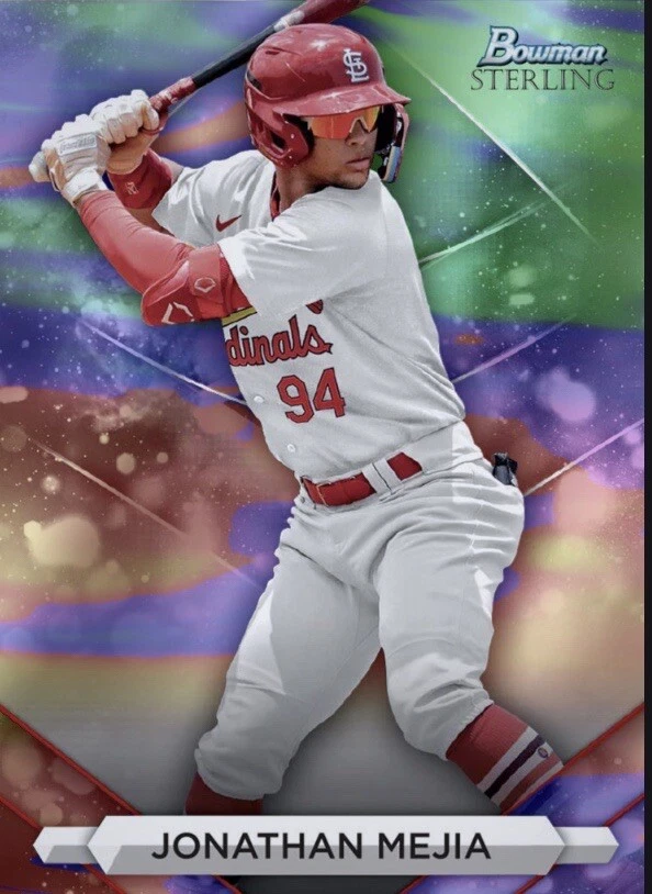 2023 Topps Bowman Sterling Prospect Refractor JONATHAN MEJIA Digital - Image 1 of 1