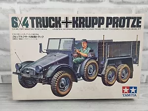 KIT MODELO PLÁSTICO KRUPP PROTZE CAMIÓN ALEMÁN 6X4 TAMIYA 1:35 SEGUNDA GUERRA MUNDIAL MM204 - Imagen 1 de 13
