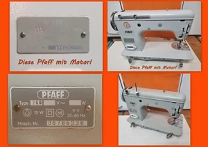 Pfaff 260 für externen Motor + Pfaff 260 mit ELTE Motor Typ PE 260 – 540 - Bild 1 von 8