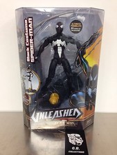 Marvel Legends Unleashed Black Costume Spider-Man  Action Figure New Sealed