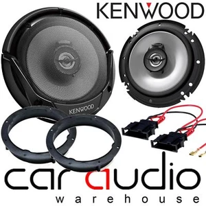 Skoda Octavia 2004-2014 17cm 6.5" Kenwood 600 Watts Front Door Car Speakers Kit - Picture 1 of 1