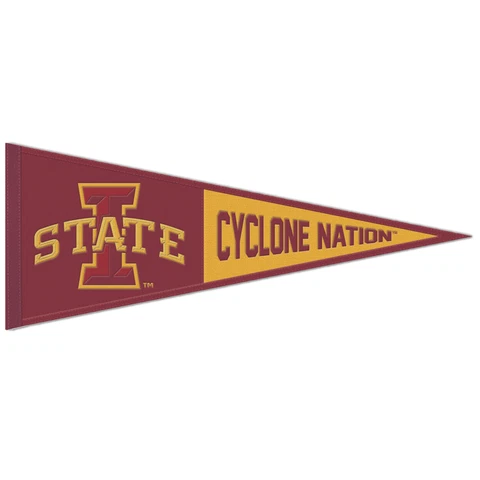 WinCraft Iowa State Cyclones 13" x 32" Slogan Pennant Cover