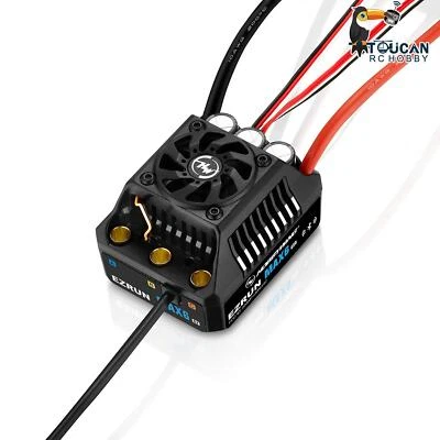 Waterproof Hobbywing EZRUN MAX6 200A Brushless ESC G2 for 1/6 1/7 RC Crawler Car - Image 1 of 4