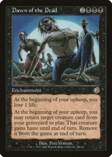 Dawn of the Dead Torment NM Black Rare MAGIC THE GATHERING MTG CARD ABUGames