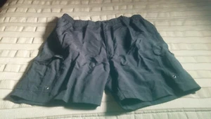 Reel Legends anthrazitgraue Nylon-Cargoshorts für Herren Erwachsene 2XL 36-41W 20L 13,5R - Bild 1 von 8