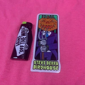 Tony Hawk Birdhouse Projects Steve Berra Pumpkin Head Forker skateboard Sticker - Picture 1 of 1