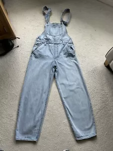 Levis Damen Breitbein Baggy Latzhose Größe Small getragener Zustand (D4000) - Bild 1 von 12