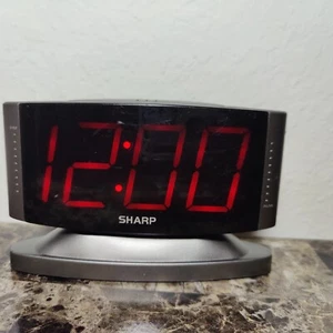 Home LED Digital Alarm Clock – Swivel Base - Outlet Powered, Simple Operation... - Picture 1 of 8