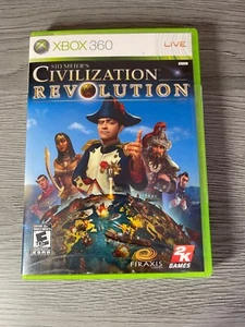 Sid Meier's Civilization Revolution Microsoft Xbox 360 Authentic CIB - Picture 1 of 7