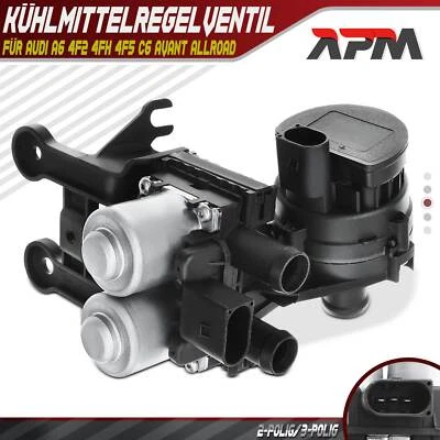Kühlmittelregelventil Heizungsventil für Audi A6 4F2 4FH 4F5 C6 Allroad Avant - Bild 1 von 4