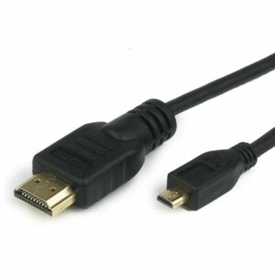6ft HDMI Male to Micro HDMI Adapter Converter Cable For Tablet eReader PAD  - Image 1 of 4