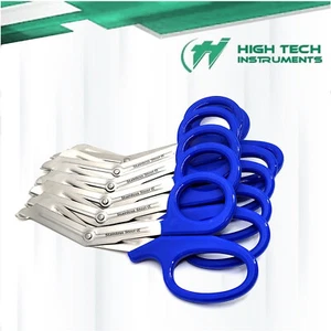 6 PCS PARAMEDIC EMT TRAUMA SHEARS SCISSORS FIRST AID 7.25" STAINLESS STEEL CE - Picture 1 of 3