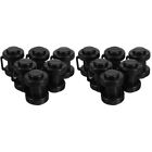 12 Pcs Wear-Resistant Trampoline Caps Plastic Trampoline Replacements Small Rod