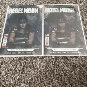 REBEL MOON HOUSE OF THE BLOODAXE #1 ARTGERM CVR A + FOIL VARIANT LOT - Imagen 1 de 9