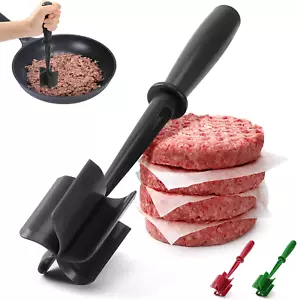 Meat Chopper for Ground Beef Heat Resistant Meat Masher Kitchen Tools & Gadgets - Picture 1 of 11