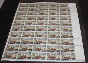 1962 U.S. POSTAGE SC# 1207 SHEET OF 50 WINSLOW HOMER PAINTING-- SEE DESCRIPTION - Picture 1 of 1