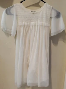 Billabong Kids Girls In The Air Tulle Mesh Dress XS EUC - Picture 1 of 9