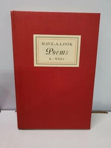 Have-A-Look poems by Boyd Wees 1946 - Imagen 1 de 12