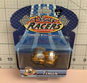 Disney Racers Timon 1/64 Scale Die Cast Metal Body Race Car Disneyland Toy Rare - Picture 1 of 6
