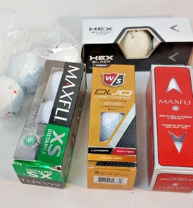 New Maxfli Straightfli Golf Balls Long Flight Distance, Top Flite XL2000, more! - Picture 1 of 4