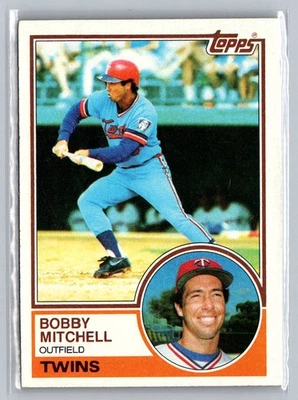 1983 Topps #647 Bobby Mitchell - Image 1 of 2