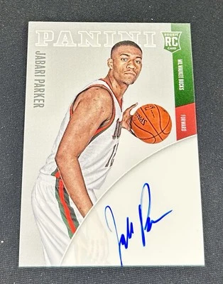 2014-15 Jabari Parker Panini Paramount Donruss Next Day Rookie Auto /110 #ND-JP - Image 1 of 2