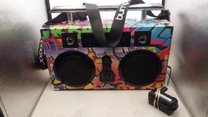 Bumpboxx Ultra Bluetooth Ghettoblaster - Graffiti + Ladegerät (TDY029500) - Bild 1 von 5
