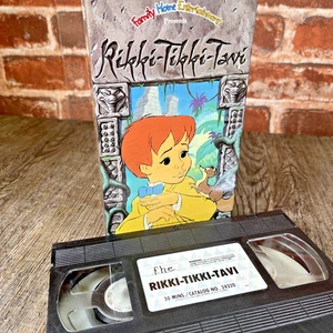 Rikki-Tikki-Tavi VHS 1975 Tape Animated Special Edition Family Entertainment FHE - Bild 1 von 10