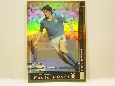 Panini WCCF 2007-08 ATLE Paolo Rossi 1956 Italia Nº20 Juventus FW Leyenda Azzurri Foto 1 de 4