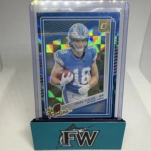 2025 Donruss Football The Rookies Isaac Tesla #35 RC Detroit Lions Rookie - Picture 1 of 2