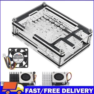 Acrylic Enlosure Shell Convenient Protective Case Box for Raspberry Pi 5 4GB/8GB - Bild 1 von 21